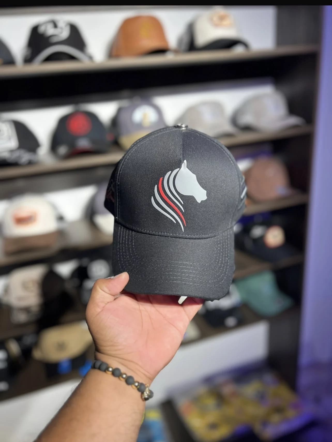 Gorra caballista alma brava