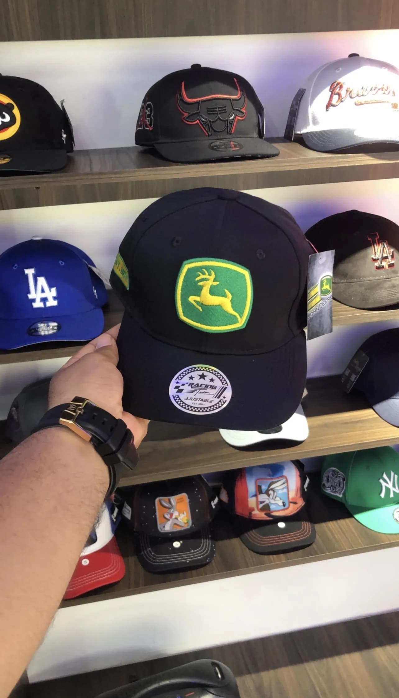 Gorra John Deere clásica