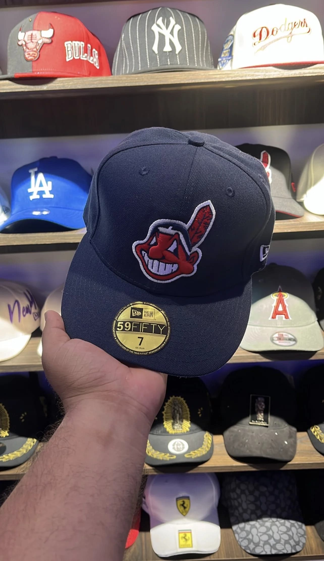 New era indios cleveland